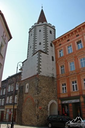 Prudnik - Wieża Bramy Dolnej.