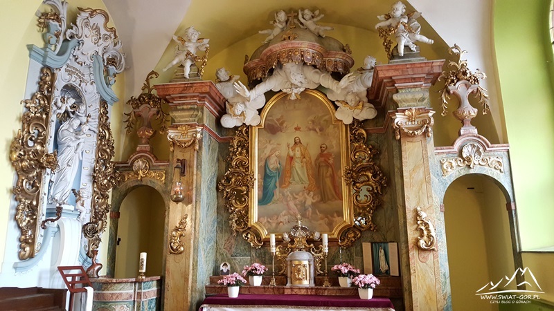 Ołtarz w Kaplicy św. Jana Bożego.