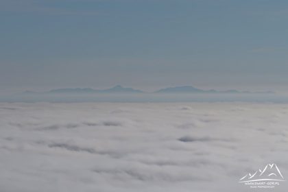 Łysa Góra - widok na Małą Fatrę.