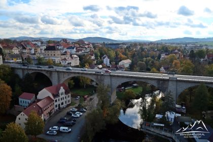 Budziszyn - Stara Wieża Ciśnień - Most Pokoju.