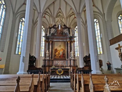 Budziszyn - Katedra św. Piotra - Wnętrze - Cześć katolicka.