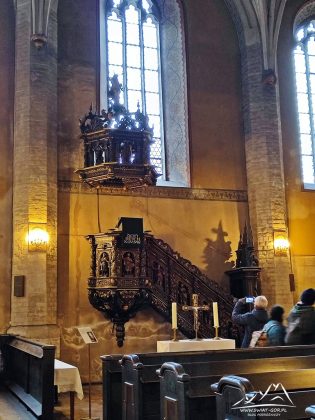 Görlitz - Kościół św. Trójcy - Ambona.