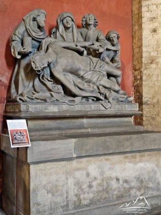 Görlitz - Kościół św. Trójcy - Grupa Opłakiwania Chrystusa.