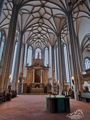 Görlitz - Kościół farny św. Piotra i Pawła - Wnętrze.