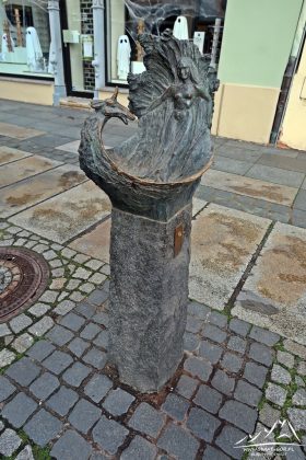 Budziszyn - Fontanna Nimfa i Jednorożec